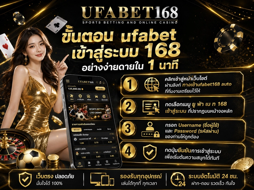 ufabet เข้าสู่ระบบ 168